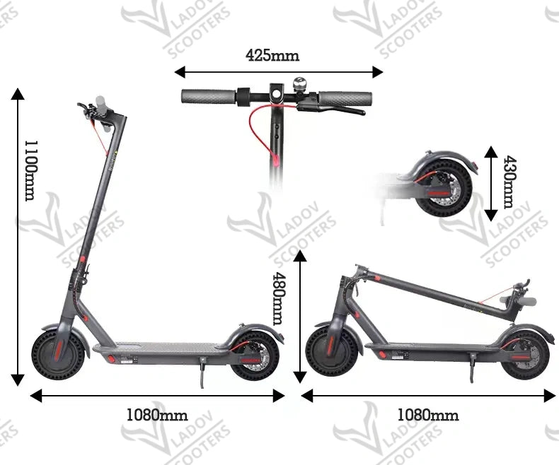 Електрическа тротинетка QMWheel H7, 350W с 10,4Ah батерия