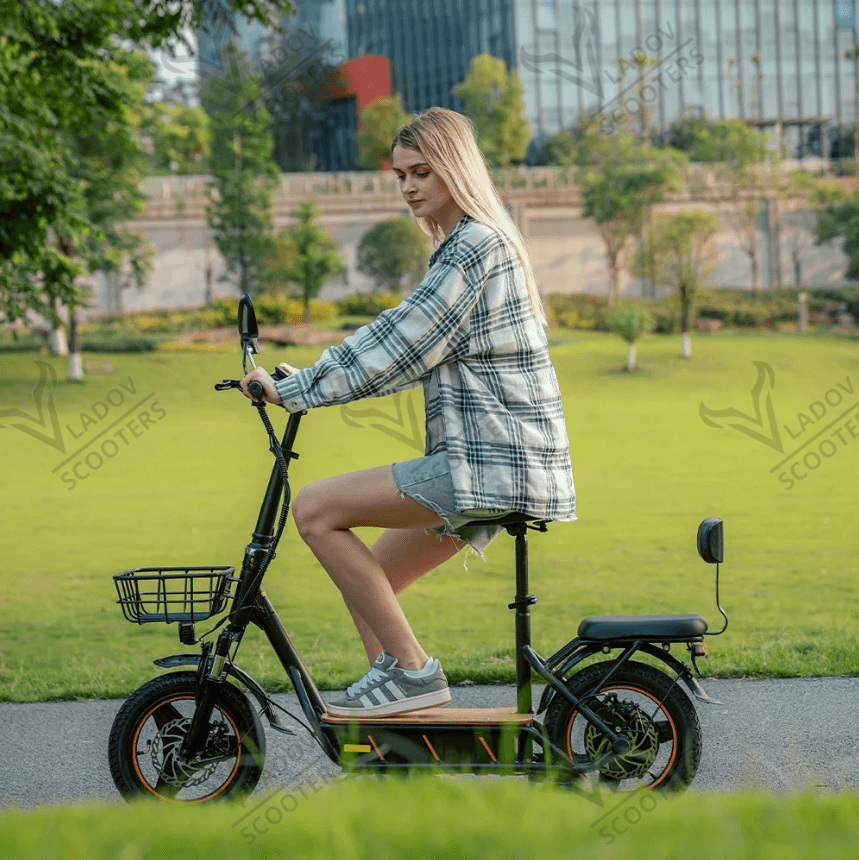 Електрически скутер KUGOO Kirin C1 Pro – 500W мощност, максимална скорост 45 км/ч, пробег до 100 км