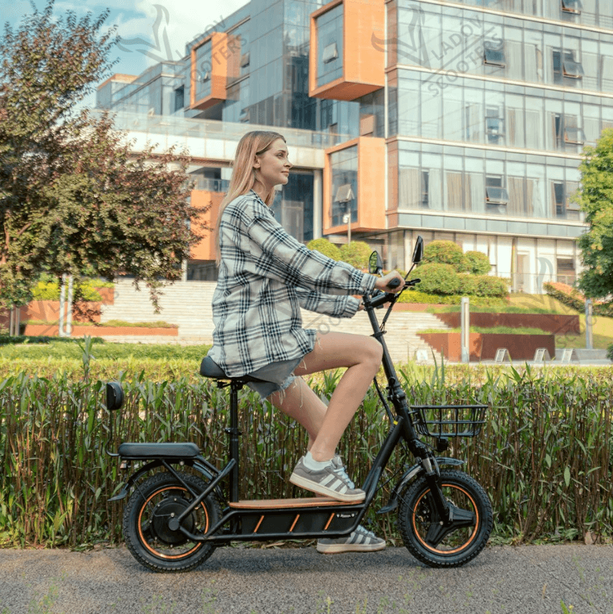 Електрически скутер KUGOO Kirin C1 Pro – 500W мощност, максимална скорост 45 км/ч, пробег до 100 км