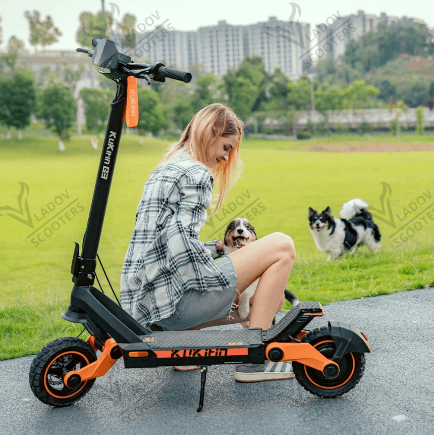 Електрически скутер KUGOO Kirin G3 – 1200W мощност, максимална скорост 50 км/ч, пробег до 60 км