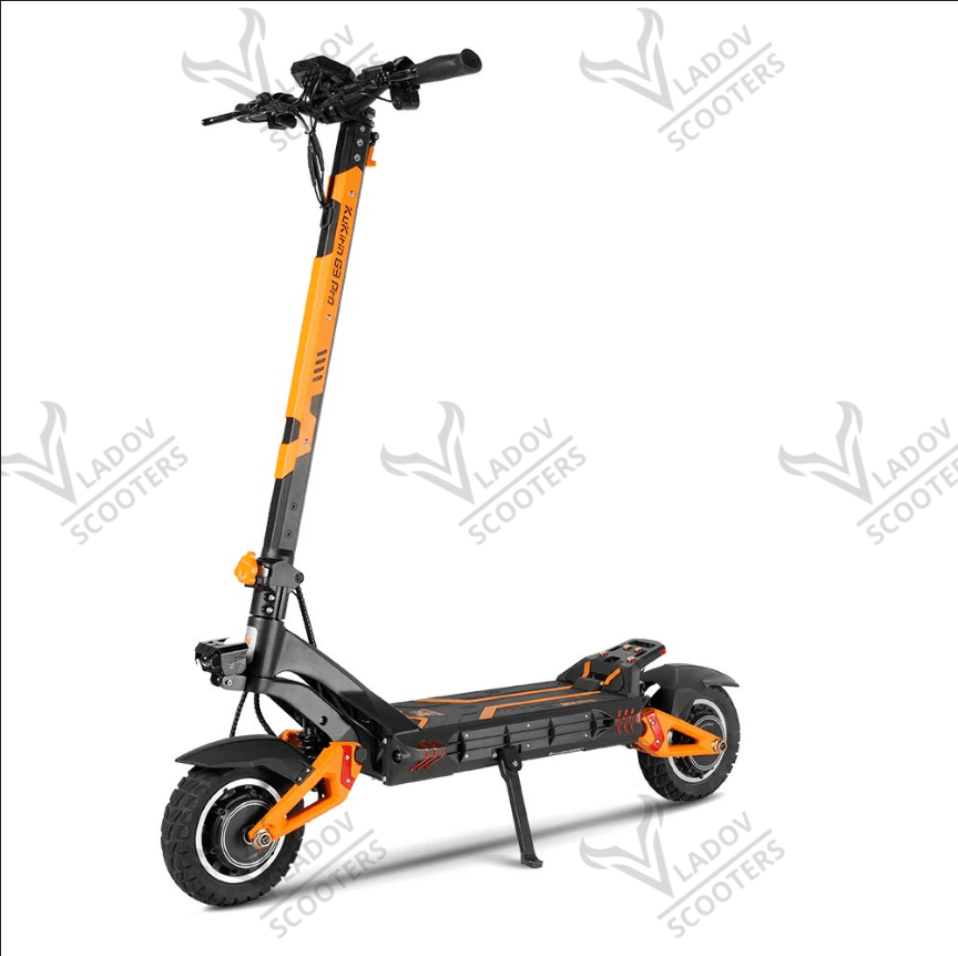 Електрически скутер KUGOO Kirin G3 Pro – 2 x 1200W мощност, максимална скорост 65 км/ч, пробег до 80 км