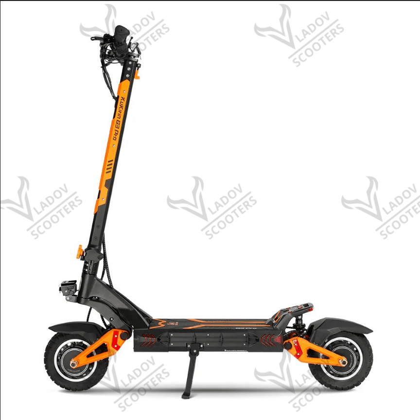 Електрически скутер KUGOO Kirin G3 Pro – 2 x 1200W мощност, максимална скорост 65 км/ч, пробег до 80 км