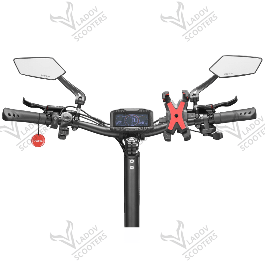 Електрически скутер YUME Hawk Pro Wide 60V 27Ah – максимална скорост 80 км/ч, пробег до 90 км, 6000W мощност