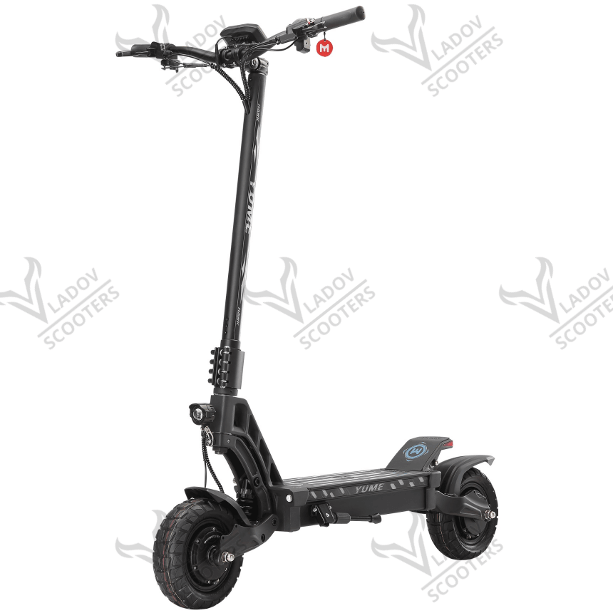 Електрически скутер YUME Hawk Pro Wide 60V 27Ah – максимална скорост 80 км/ч, пробег до 90 км, 6000W мощност