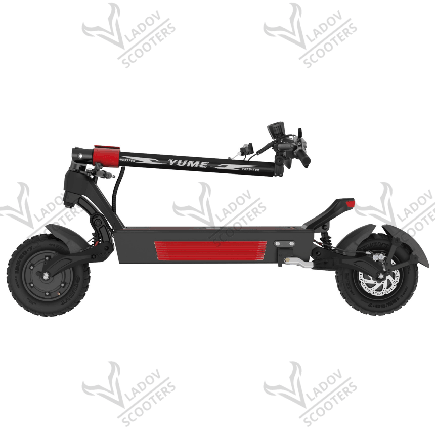 Електрически скутер YUME Predator 72V 50Ah – 8000W мощност, 100 км/ч максимална скорост, до 160 км пробег