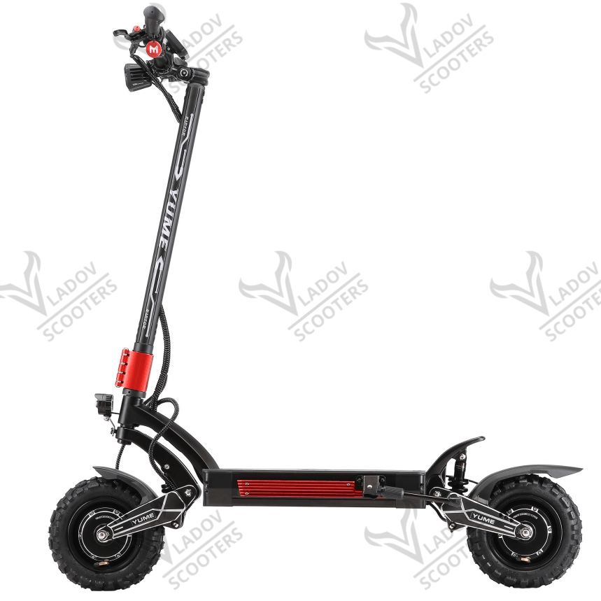 Електрически скутер YUME Raptor – 6000W мощност, максимална скорост 80 км/ч, пробег до 90 км