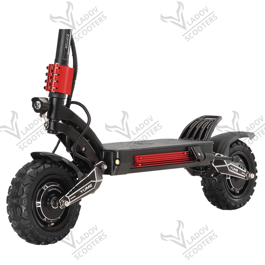 Електрически скутер YUME Raptor – 6000W мощност, максимална скорост 80 км/ч, пробег до 90 км