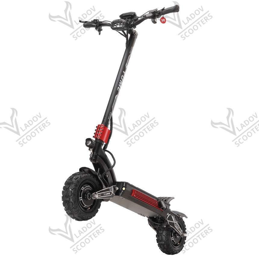Електрически скутер YUME Raptor – 6000W мощност, максимална скорост 80 км/ч, пробег до 90 км