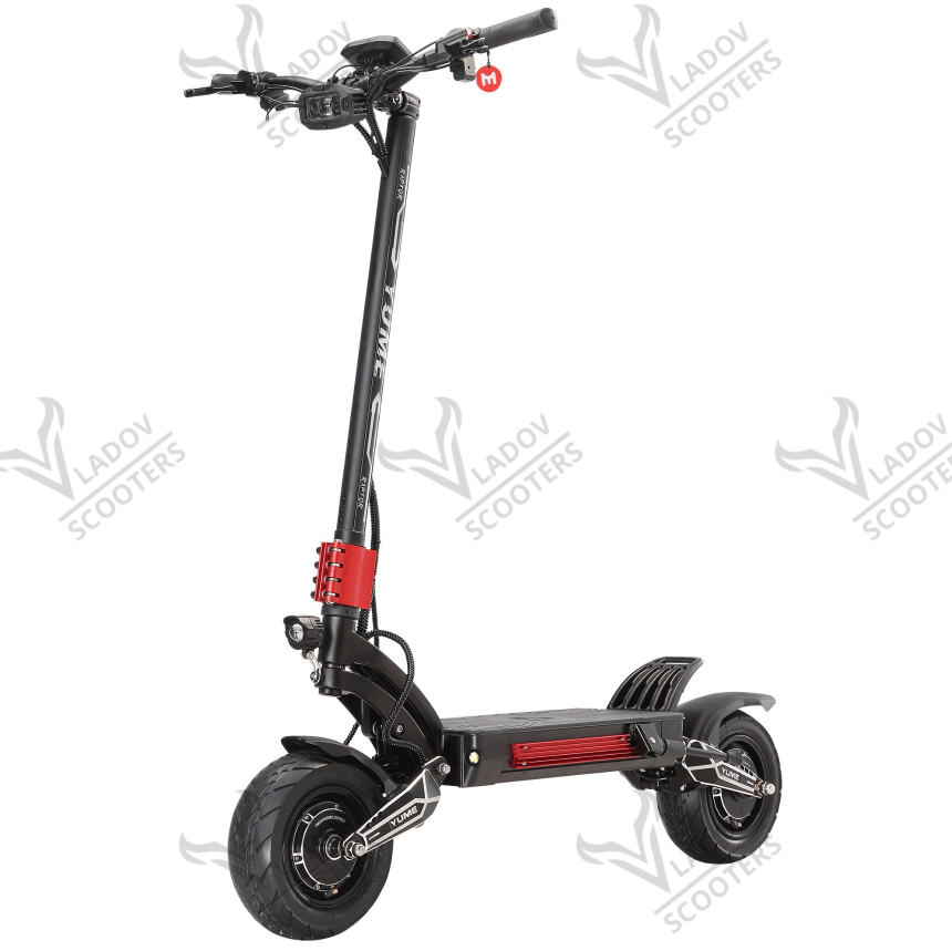 Електрически скутер YUME Raptor – 6000W мощност, максимална скорост 80 км/ч, пробег до 90 км