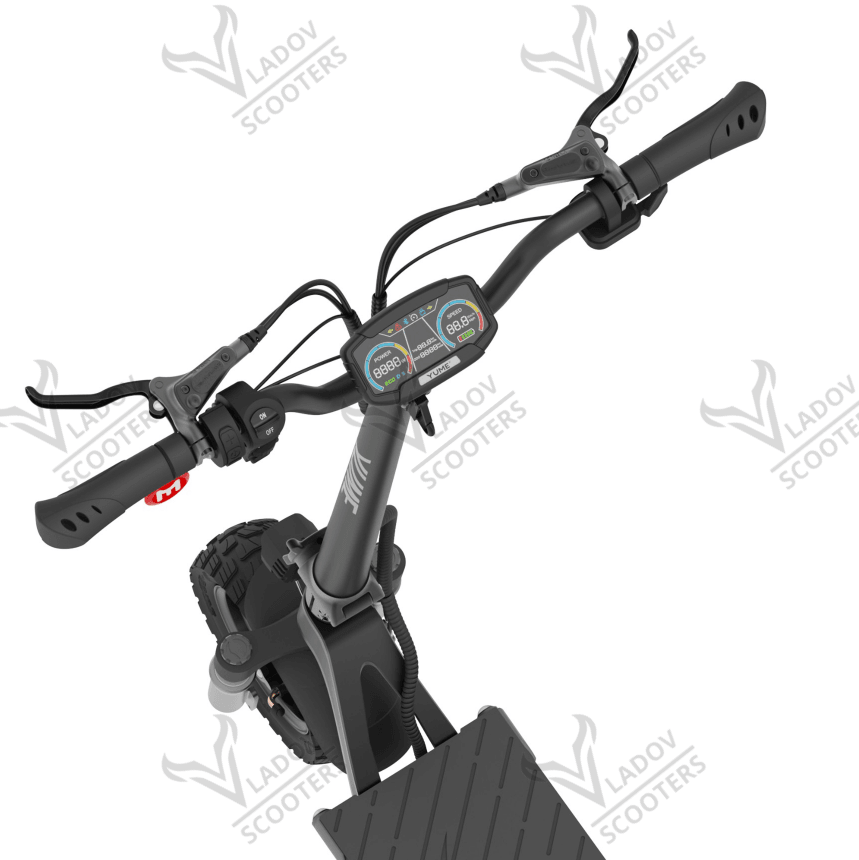 Електрически скутер YUME Swift 48V 22.5Ah – максимална скорост 50 км/ч, пробег до 60 км, 1200W мотор