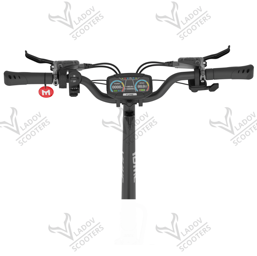 Електрически скутер YUME Swift 48V 22.5Ah – максимална скорост 50 км/ч, пробег до 60 км, 1200W мотор