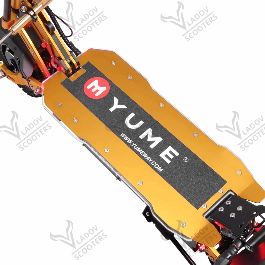 Електрически скутер YUME X11+ 60V 27Ah – максимална скорост 80 км/ч, пробег до 90 км, 6000W двойни мотори
