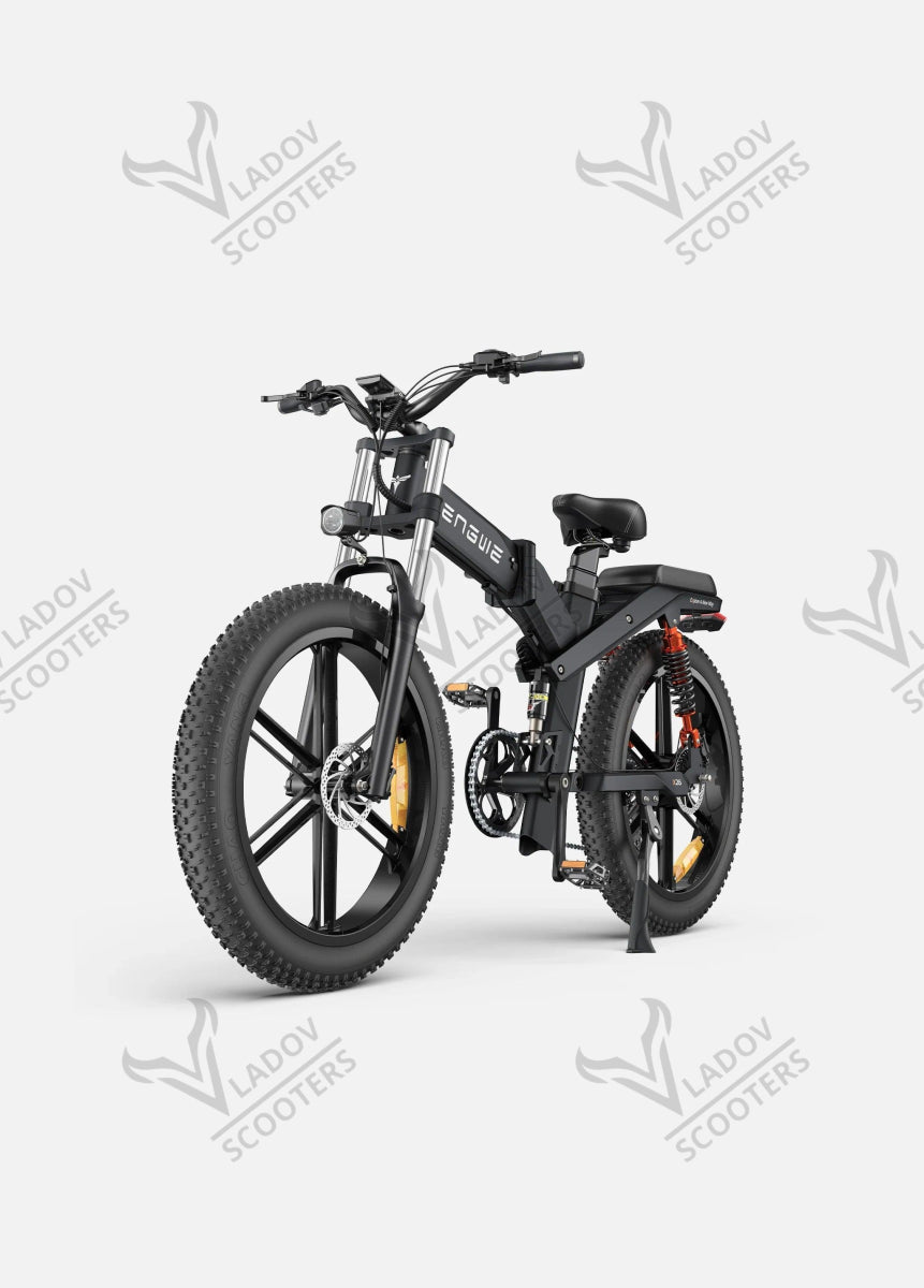 Електрически велосипед ENGWE X26 – 1200W мотор, тройно окачване, сгъваем дизайн