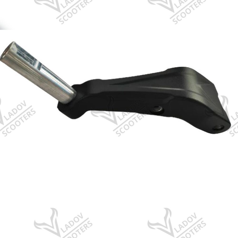 Субрамка за Kukirin G2 Master – черна лята конзола със стоманен щифт и два отвора за болтове