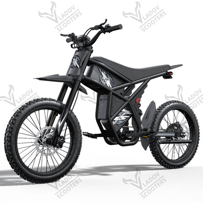 Riding Times GT73 3.0 – изглед под ъгъл на електрически кросов мотор със стоманена рамка