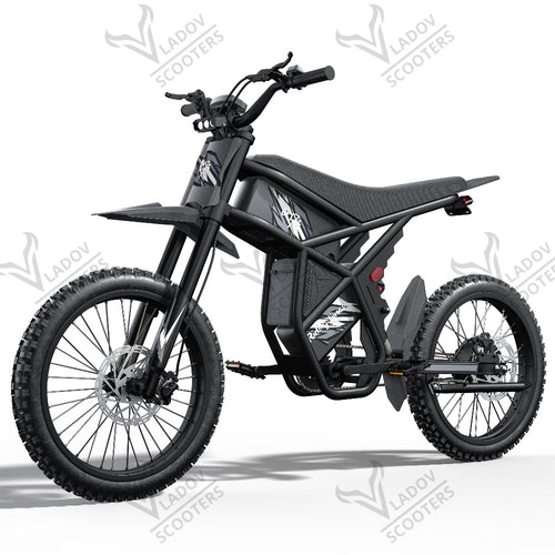 Riding Times GT73 3.0 – изглед под ъгъл на електрически кросов мотор със стоманена рамка