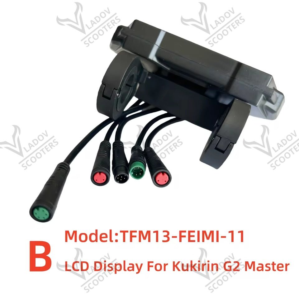 Дисплей версия B за Kukirin G2 Master – изглед от друг ъгъл