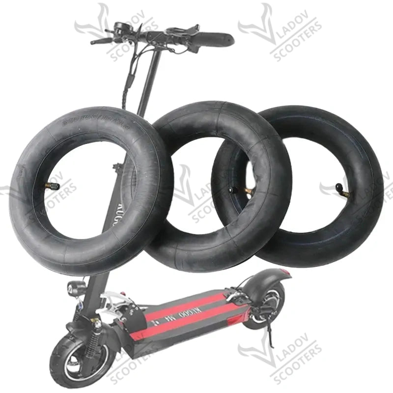 Вътрешна гума 255х80 10х3 с крив вентил 90° за тротинетки KuGoo M4, M4 PRO, Zero 10X. L - 5C