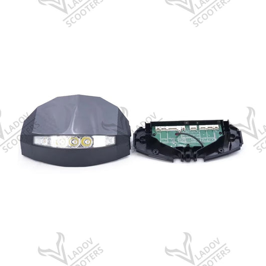 Дисплей за Kukirin G2 – горен капак с LED лента отпред и долна основа с платката с конекторите