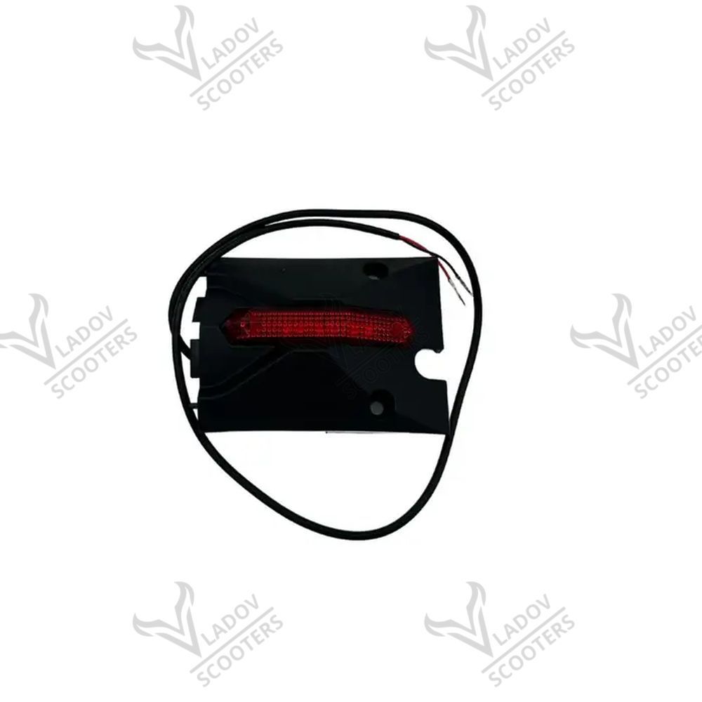 Заден ляв мигач с червена LED лента и двужилен кабел за Kukirin G2 Max